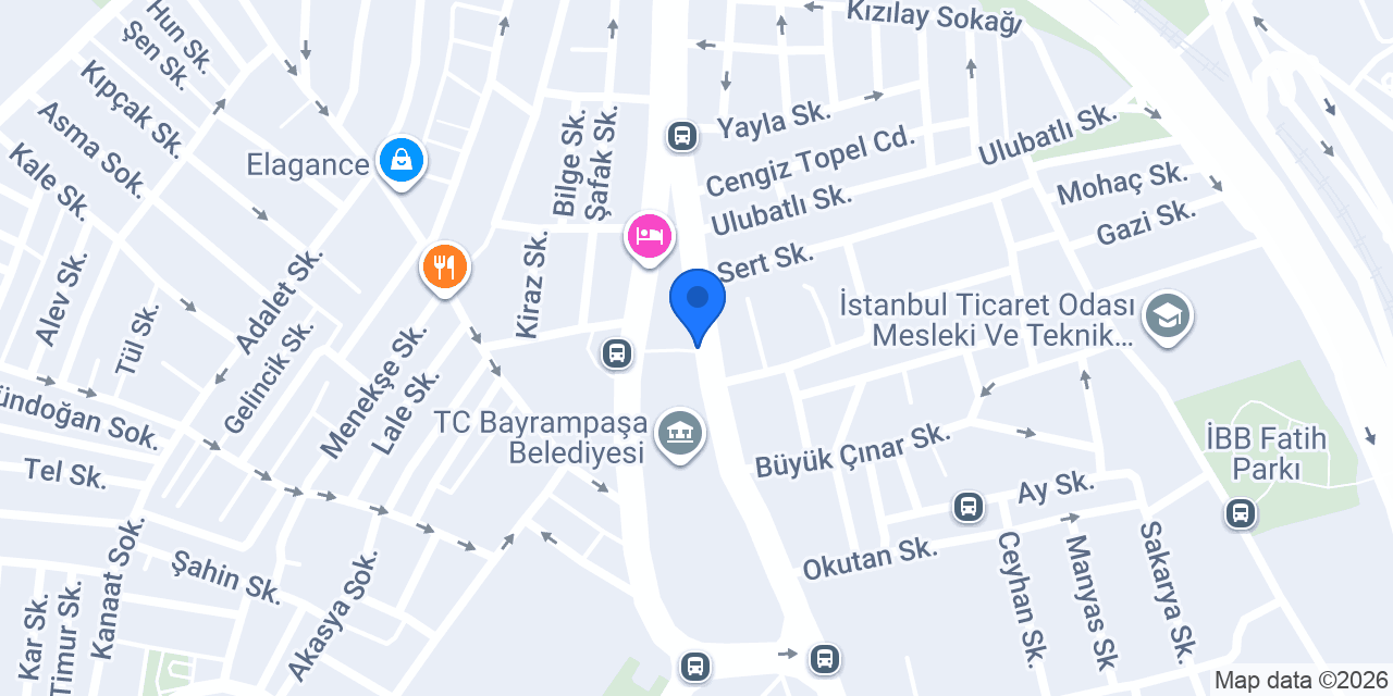 Çuhadar Elektrik konumu