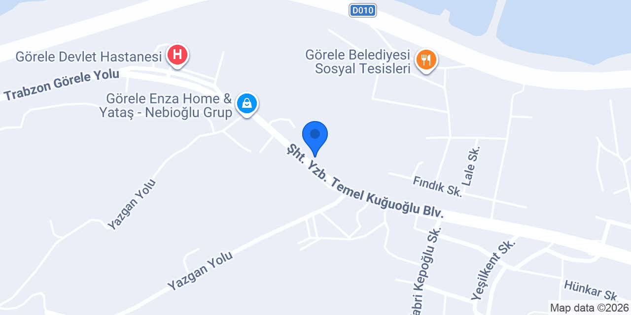 Yalı Pizza Görele konumu