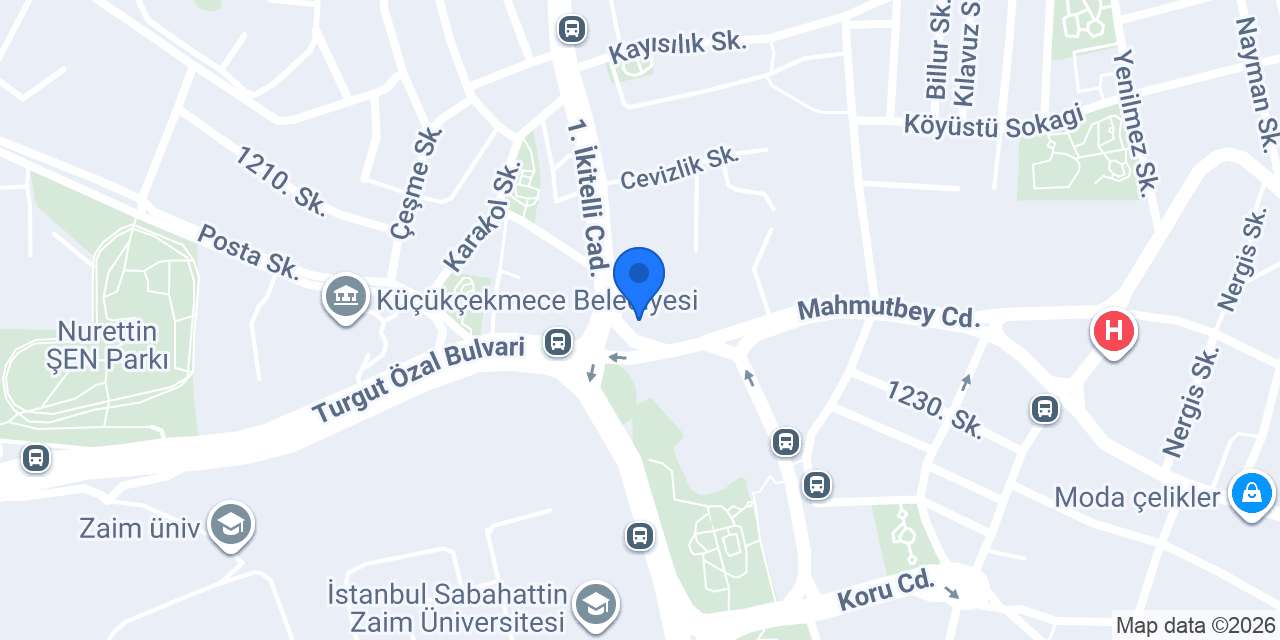 Atam Yapı Proje konumu