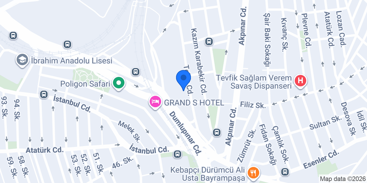Ağaçkakan İnşaat konumu