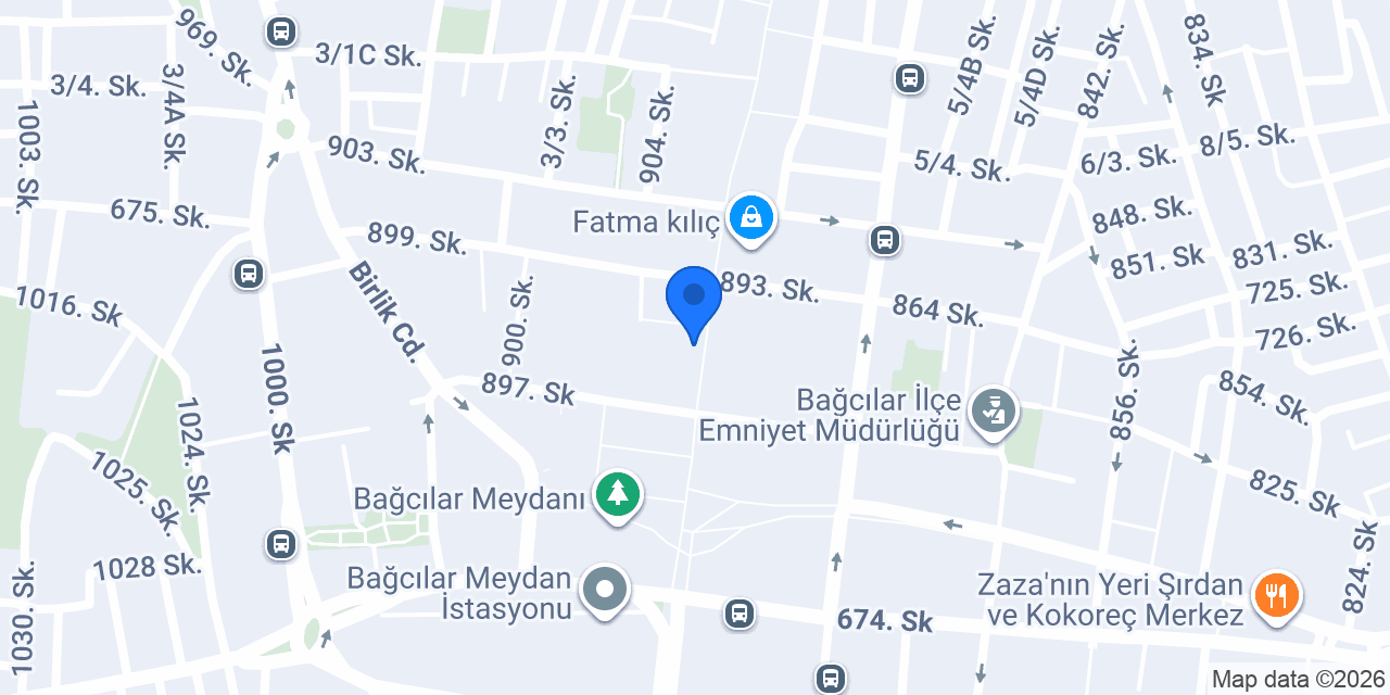 Saklı Bahçe Cafe konumu