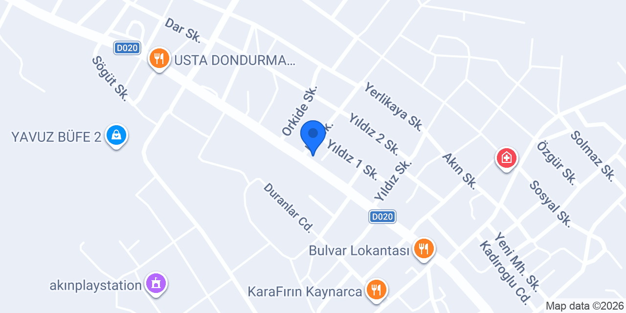 Köseoğlu Yapı konumu