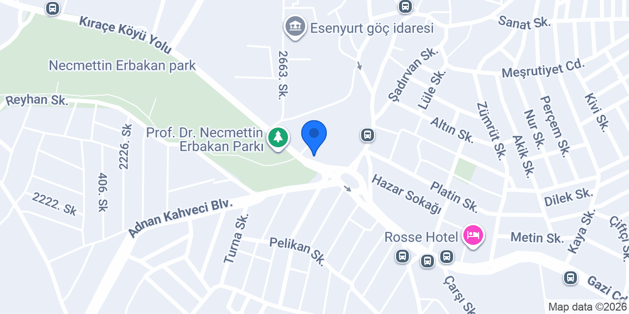 Cadde Fast Food & Cafe konumu