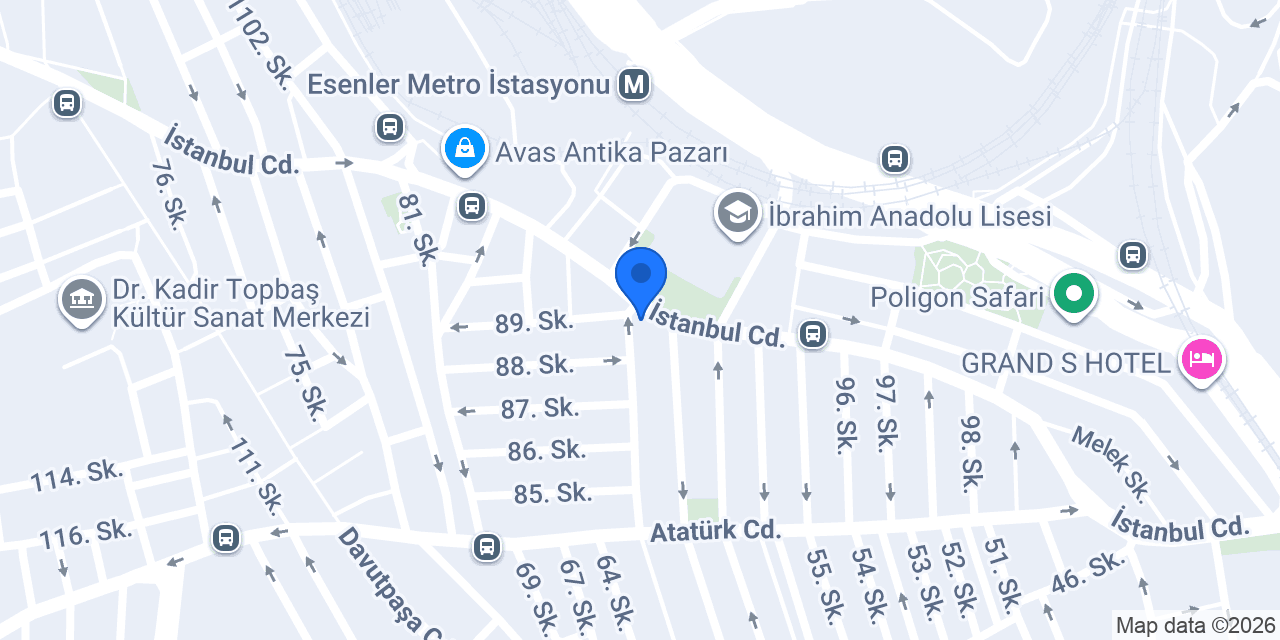 Formet Çelik Kapi konumu
