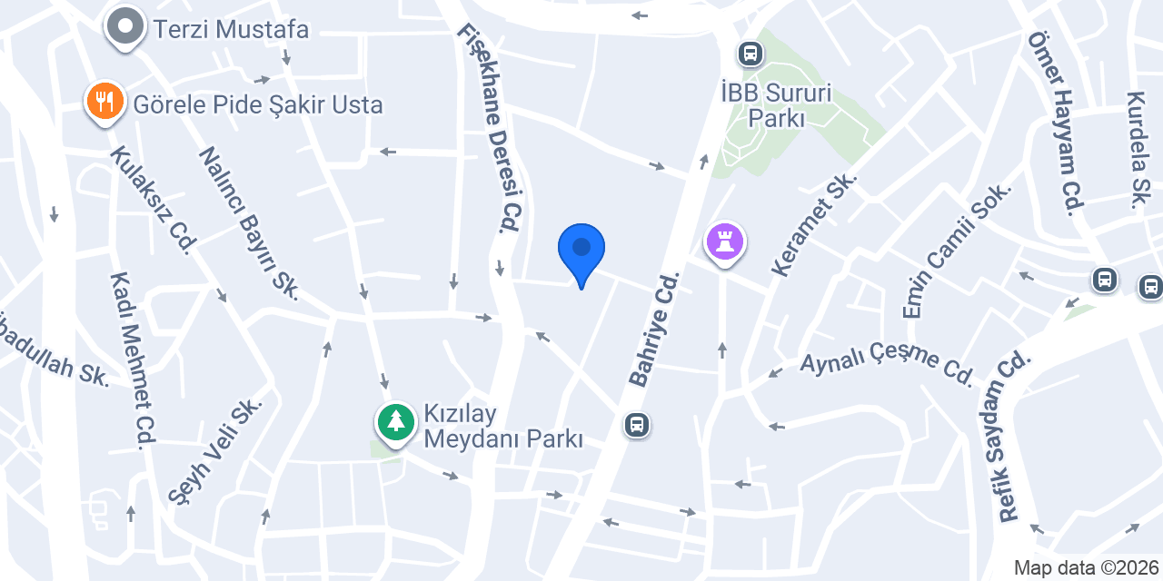 Axoy Endüstriyel Mutfak konumu