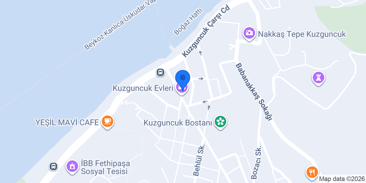 Çengelköy Börekçisi konumu
