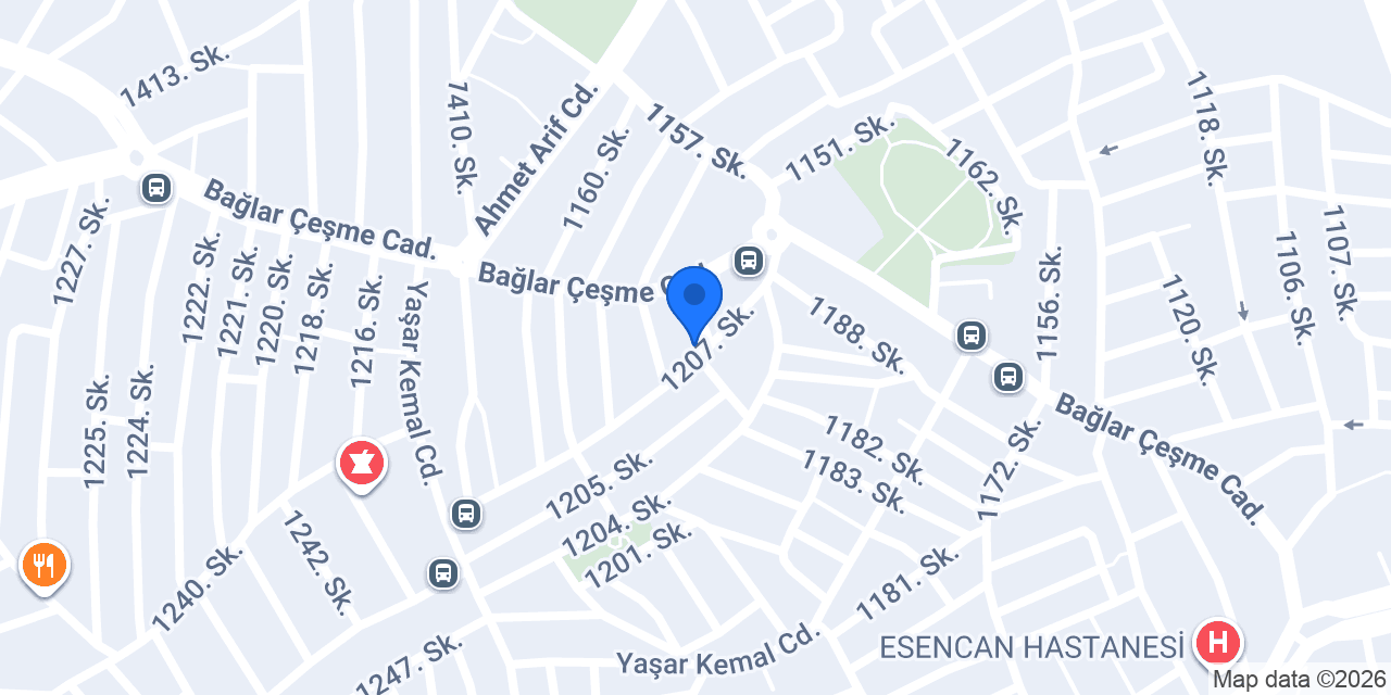 Şam Erkek Kuaförü konumu
