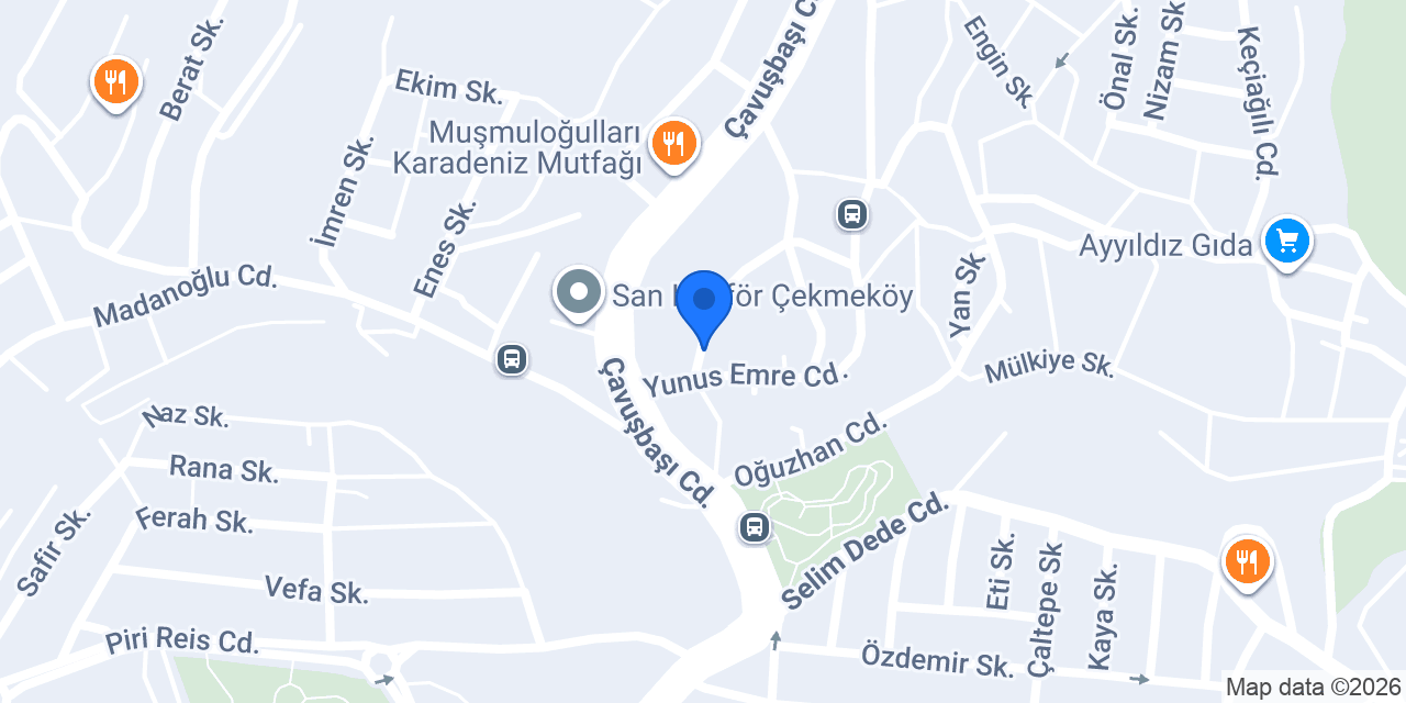 Başlangıç Bilişim Danışmanlık Hiz. konumu