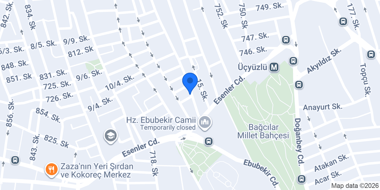 Baki Elektrik konumu