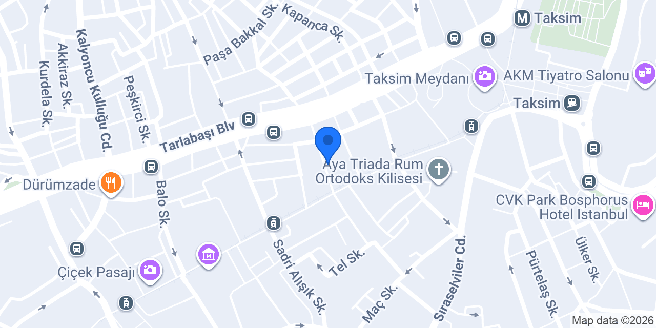 Myra Cafe Bar konumu