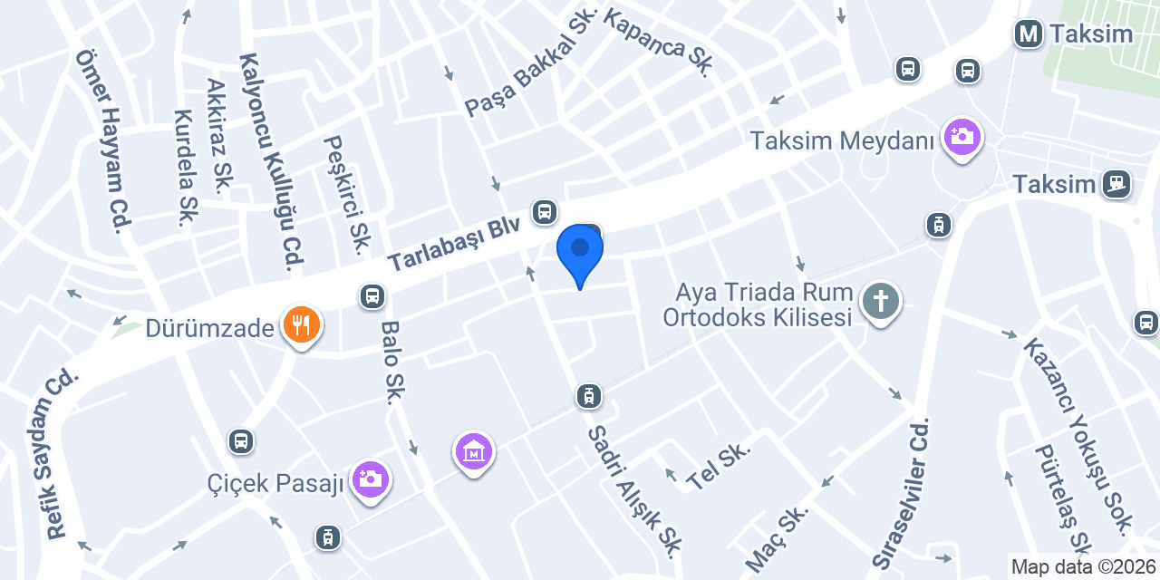Taksim Masters konumu