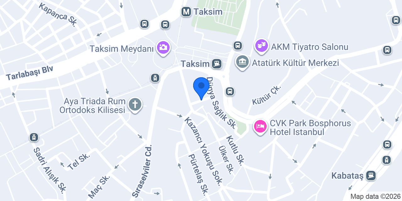 Kriya Pilates Studio konumu