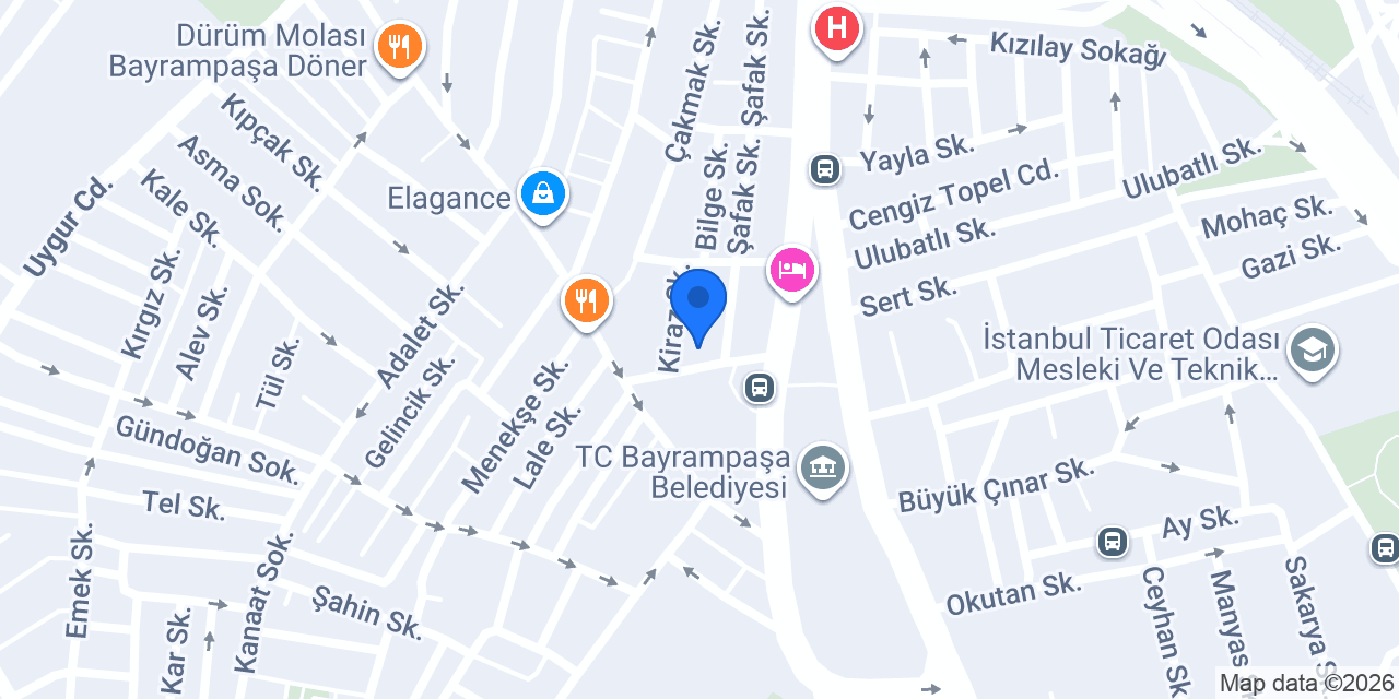 Sarıyer Börekçisi konumu