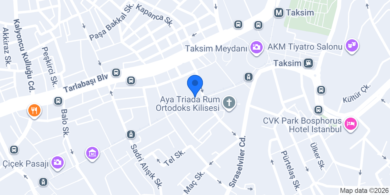 Beyoğlu Halk Döner Restaurant konumu