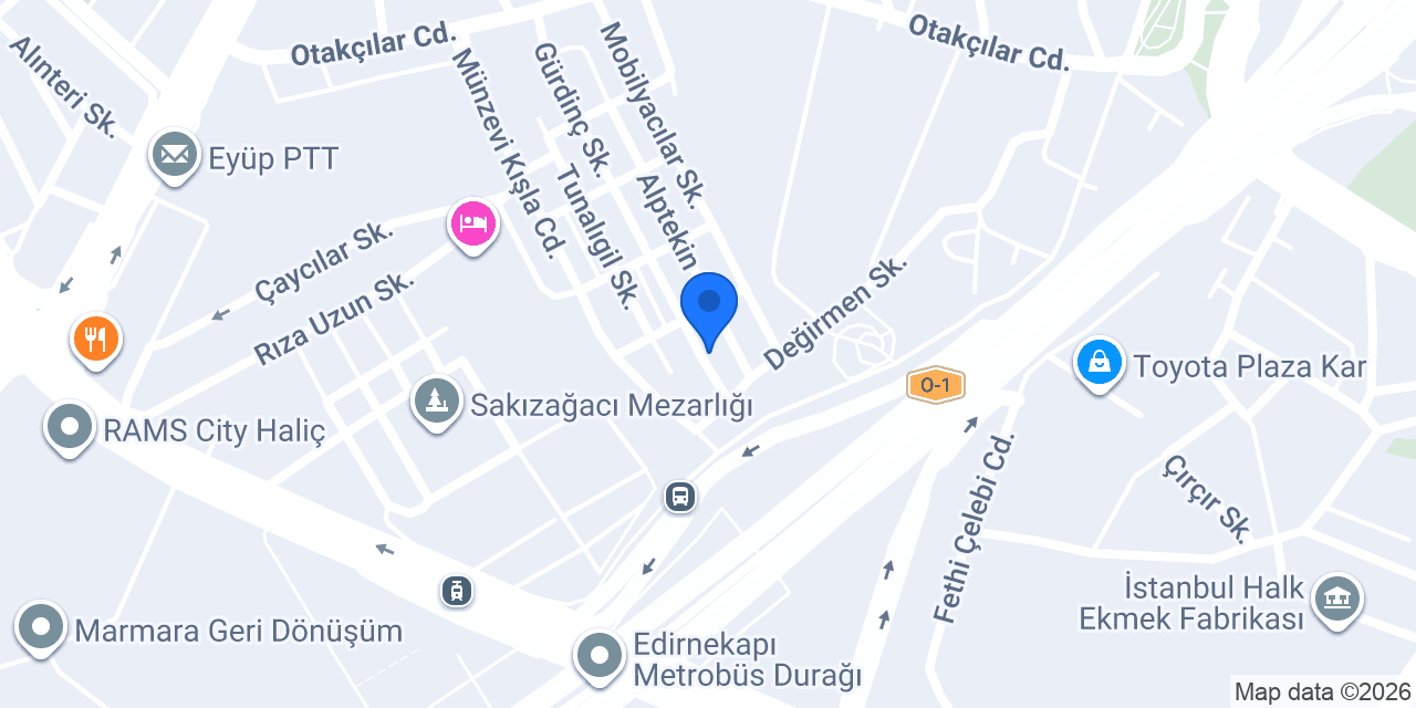 BRF Mekanik konumu