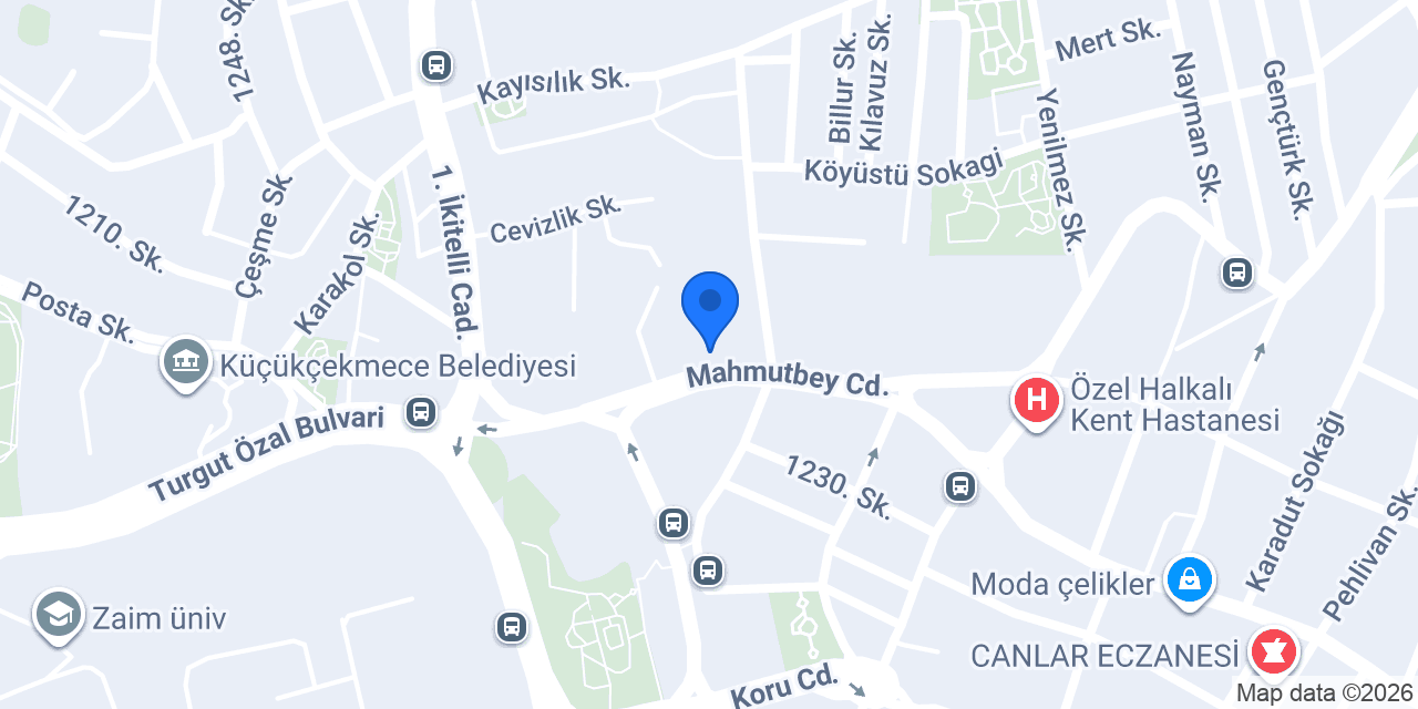 Halkalı Kuyumcusu konumu