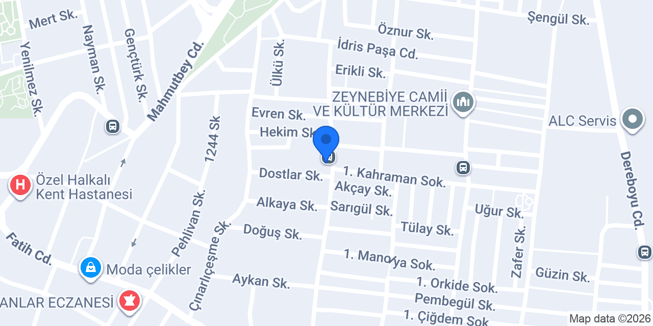 Deniz Et Kasap konumu