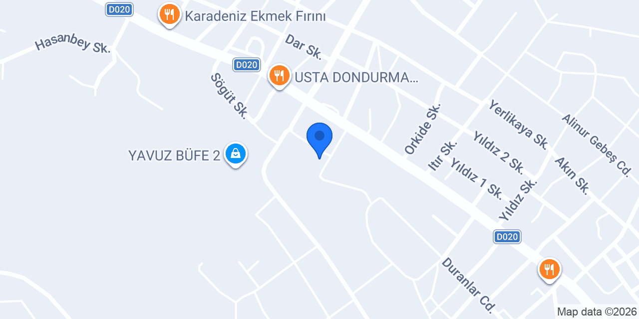 Babaoğul oluk konumu