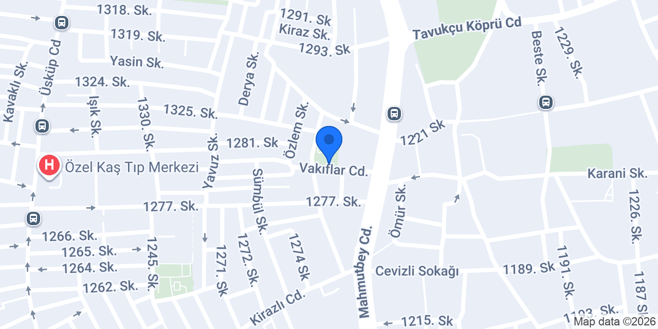 Güneşli Parkı konumu