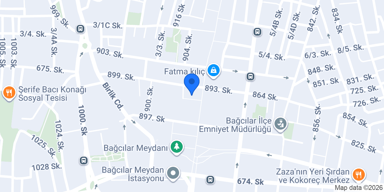 Feyza Sürücü Kursu konumu