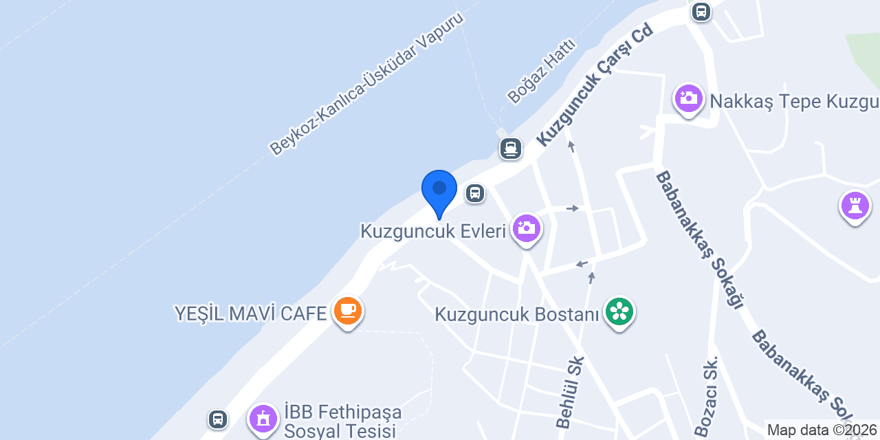Ira Bakery Exclusive Kuzguncuk konumu