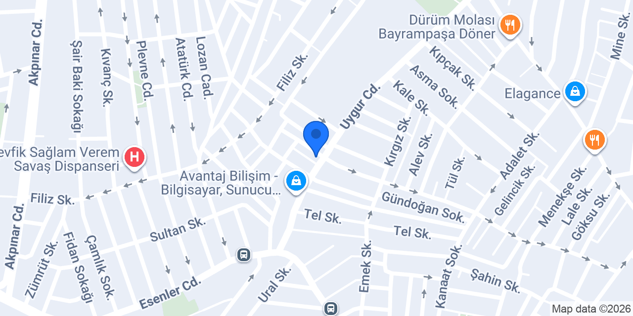 ŞENBAŞLAR MOBİLYA konumu