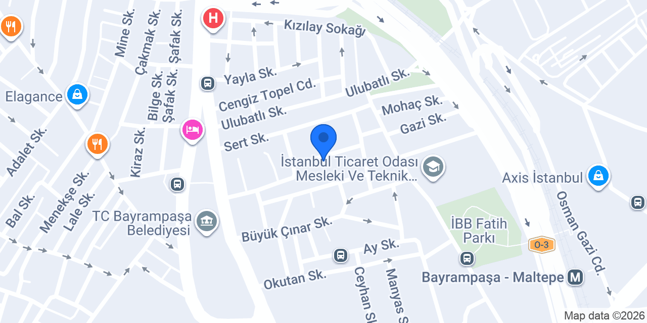 Inci Eczanesi konumu