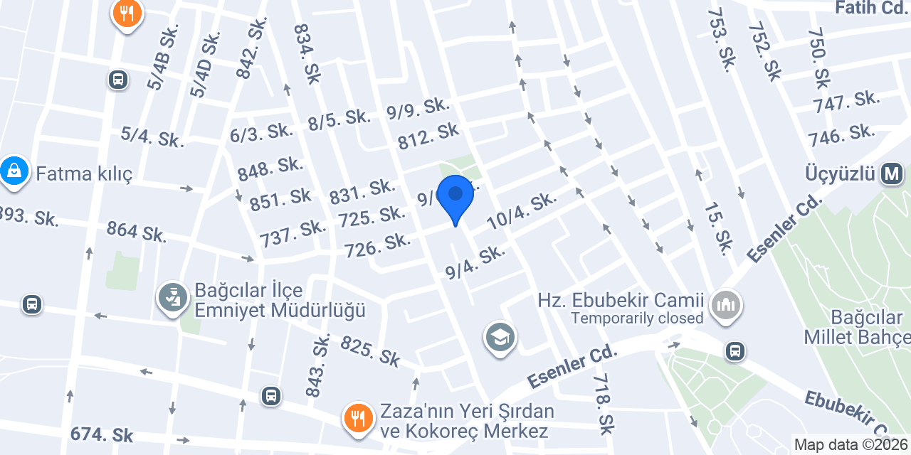 Bekiran Derneği konumu