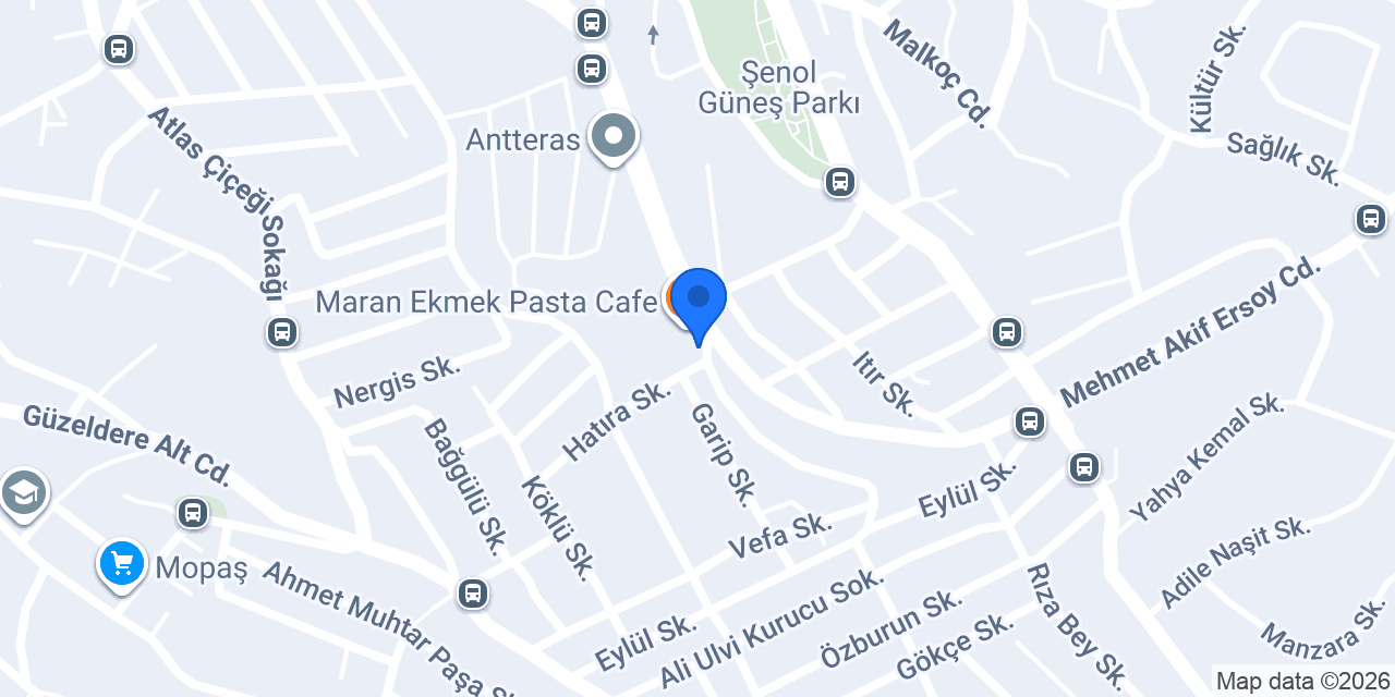 Saray terzi konumu