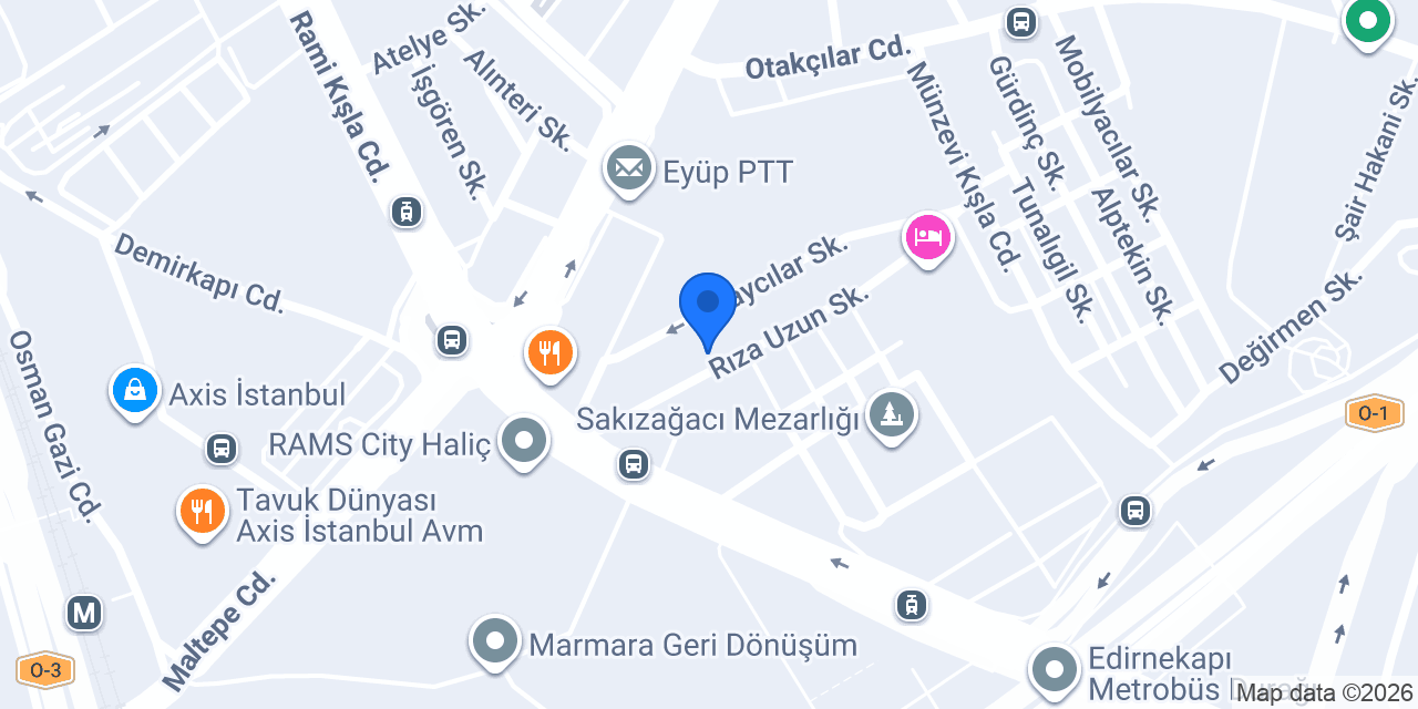 Egesel Aksesuar konumu