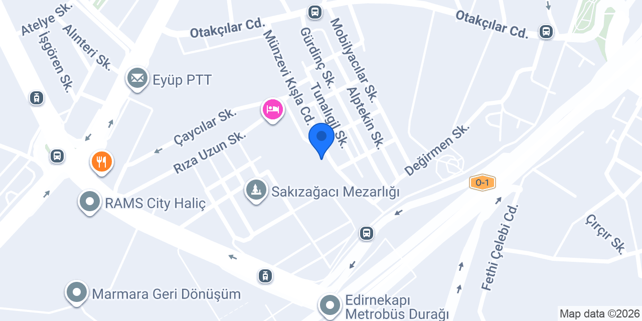 Enginde Mobilya Showroom konumu