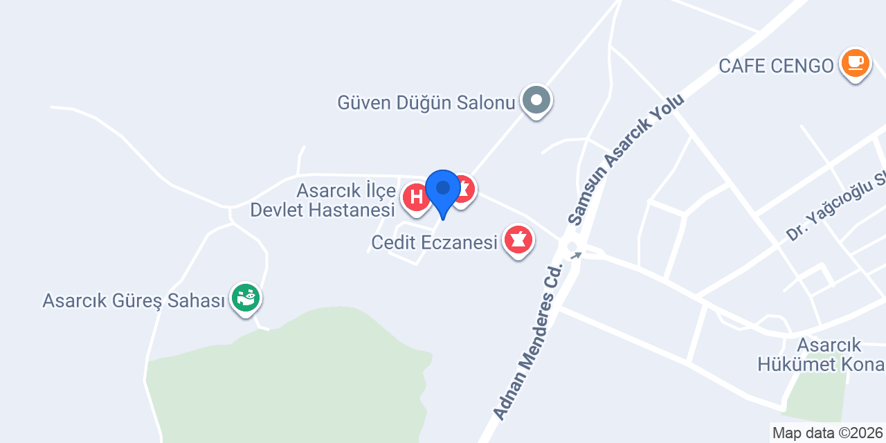 Asarcık İlçe Devlet Hastanesi Kantini konumu