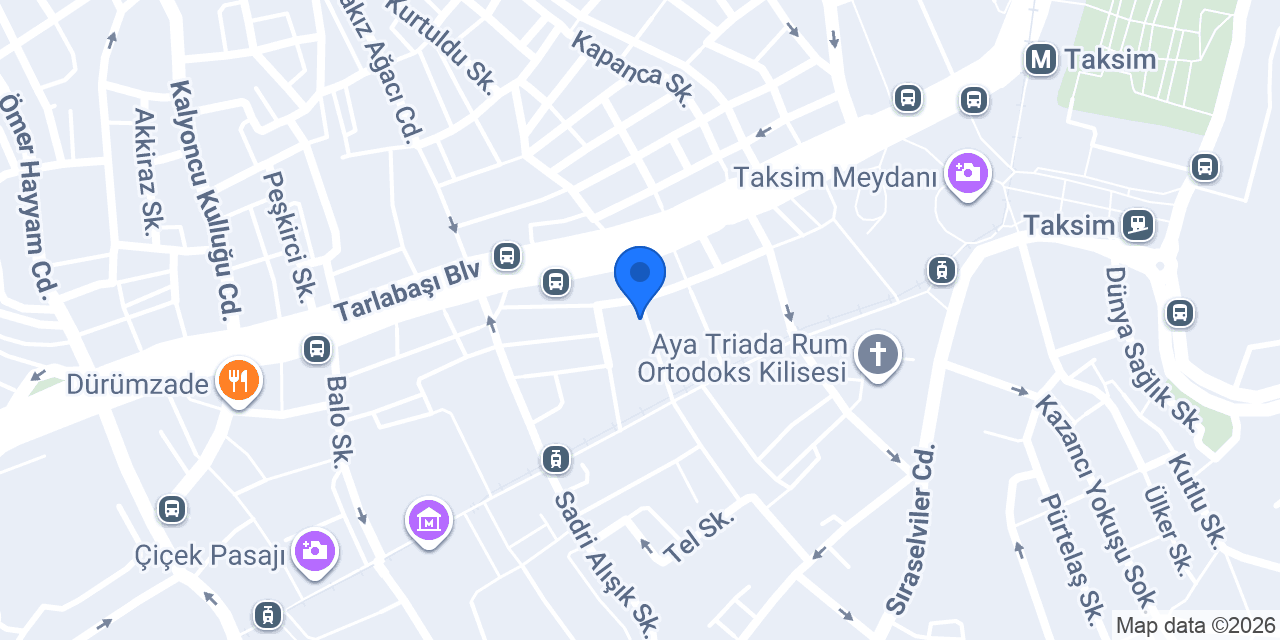 Arsen Lupen Taksim konumu