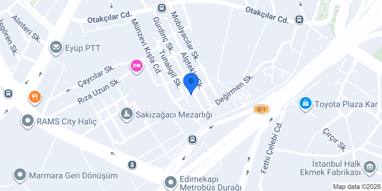 DÖŞEMECİLER KOLTUKÇULAR DERNEĞİ konumu