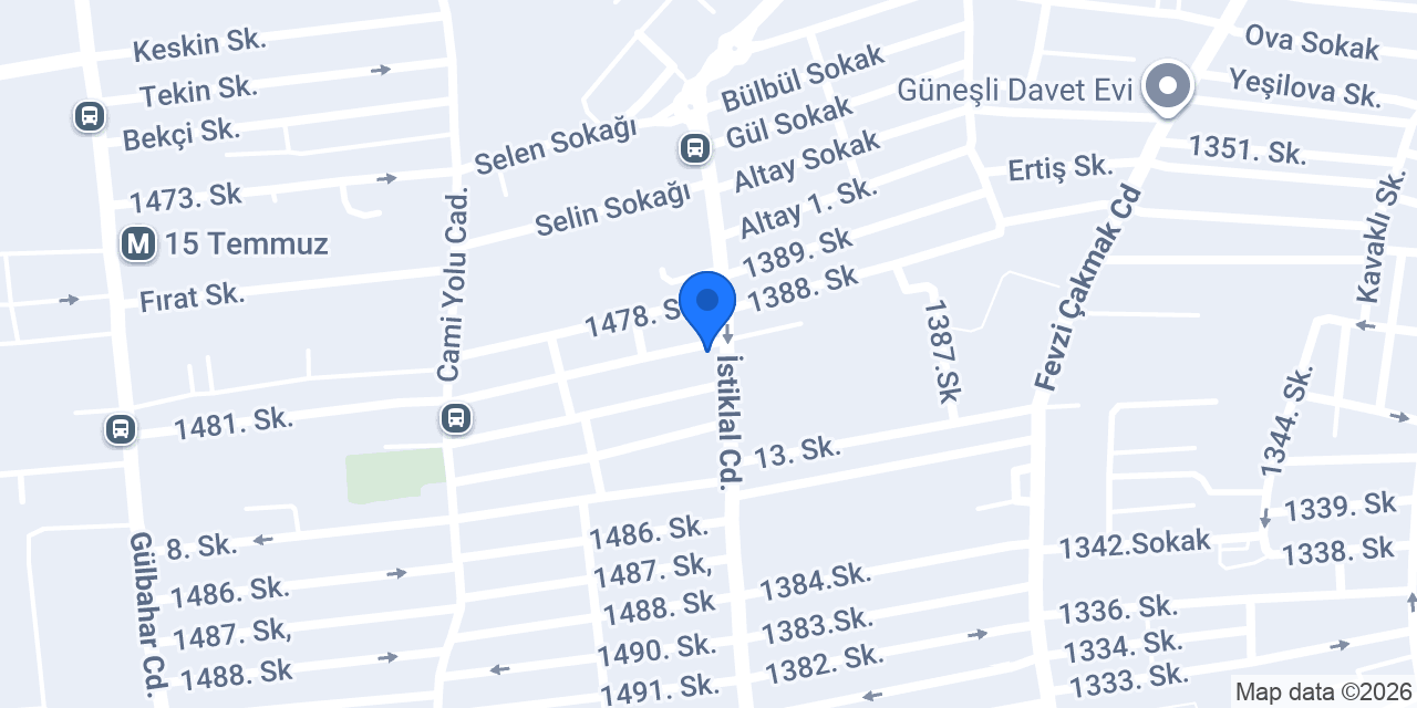 Keskin Elektrik konumu