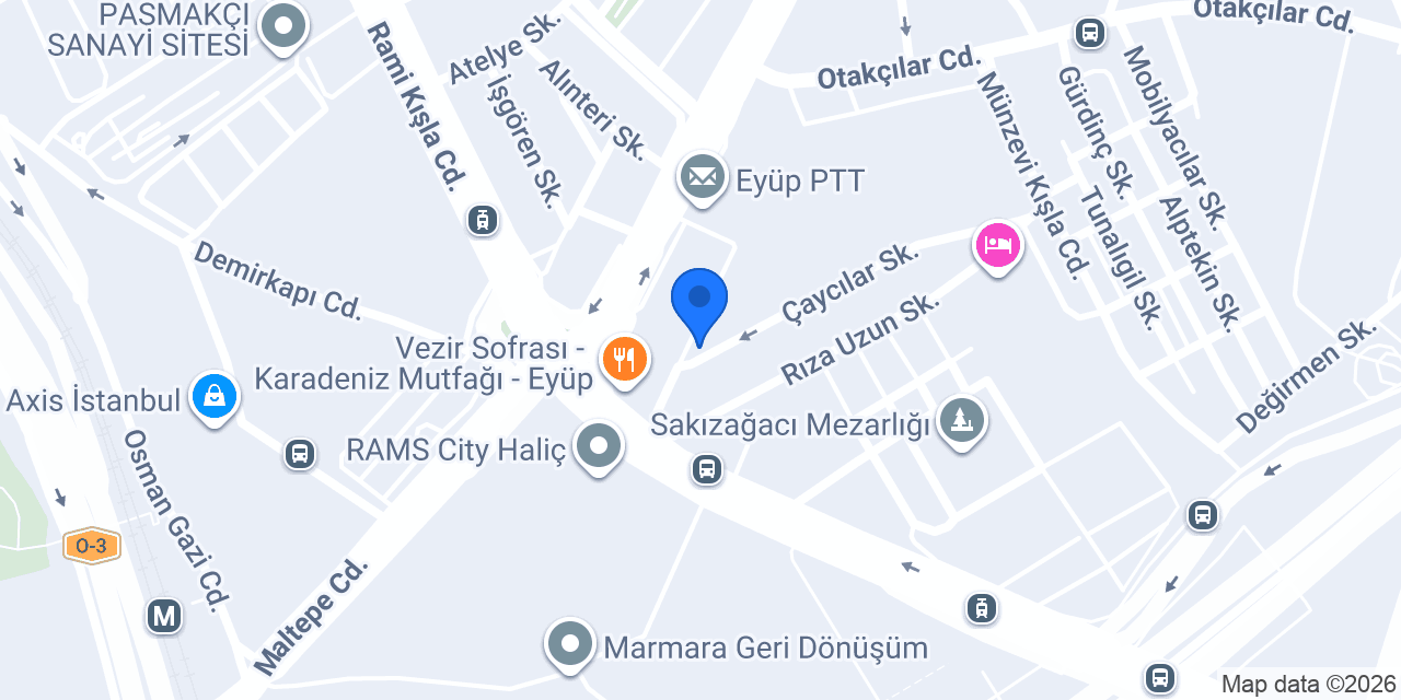 Çimen bufe konumu