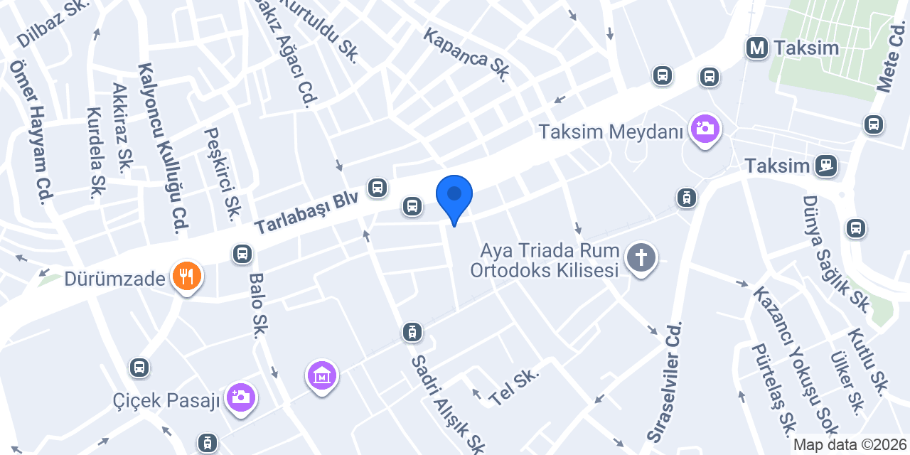 Semerkant Kitabevi konumu
