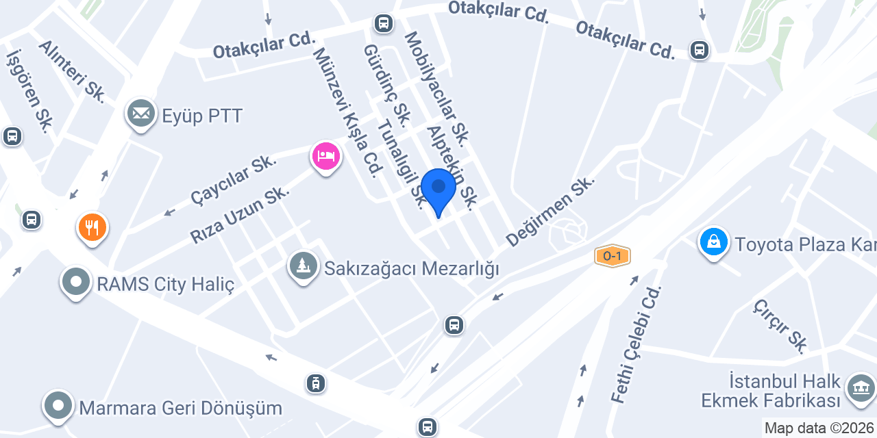 As Nur Mobilya konumu