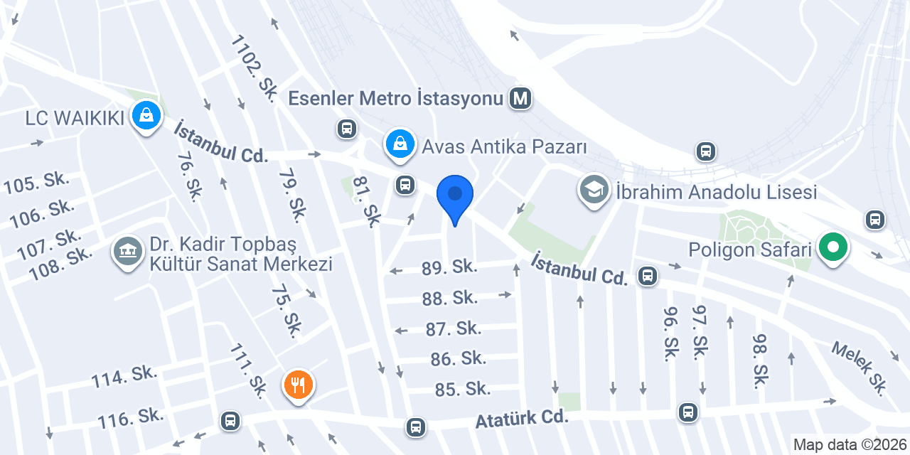 HASBAK İNŞAAT YAPI MALZ.SAN.VE TİC.LTD.ŞTİ. konumu