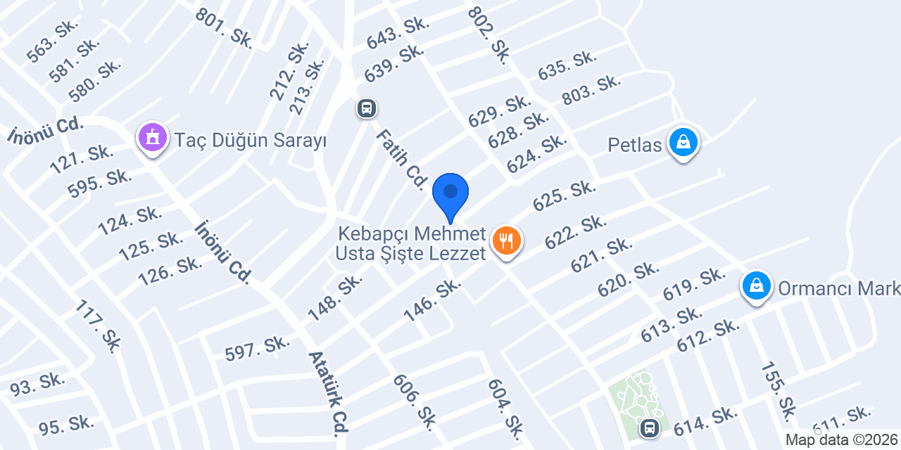 Özdemir Elektrik konumu