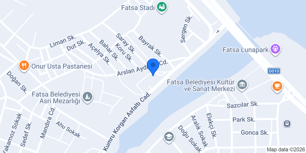 Fatsa 1 Nolu Asm konumu