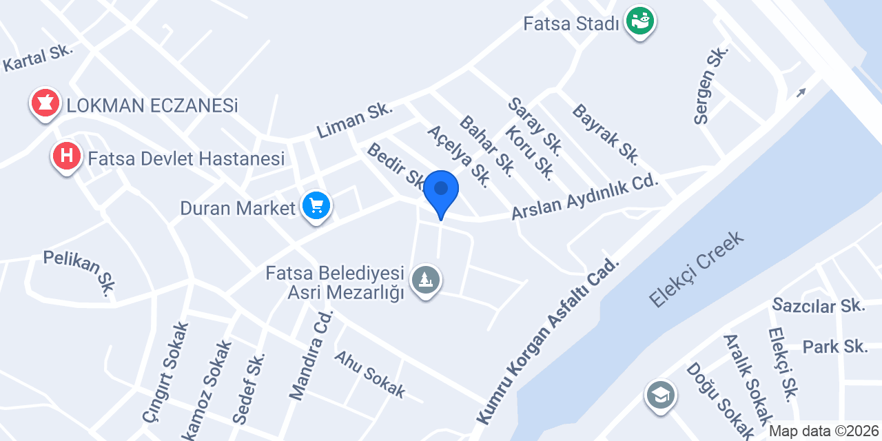 Samet Mobilya konumu