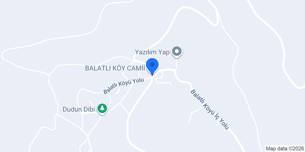 Balatlı Köyü Muhtarlığı konumu