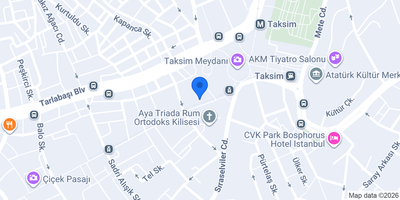 Fransa Başkonsolosluğu konumu