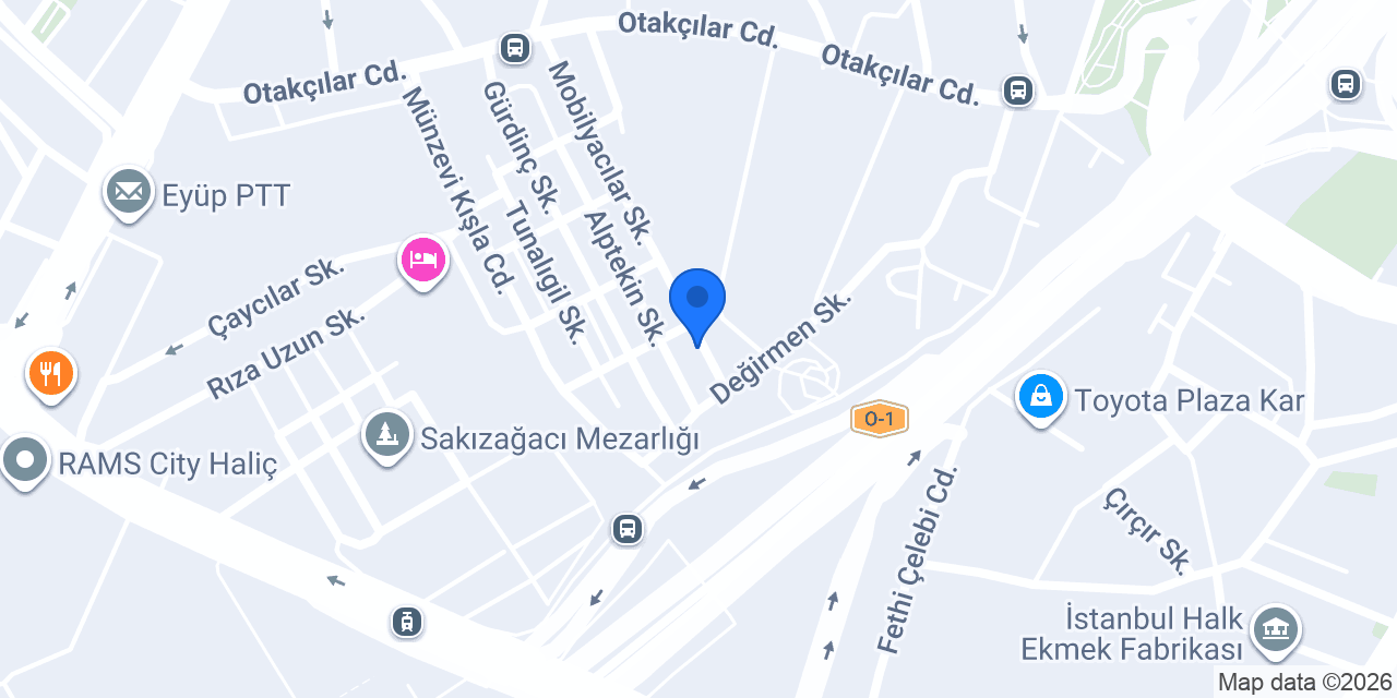 Cozy Mobilya konumu