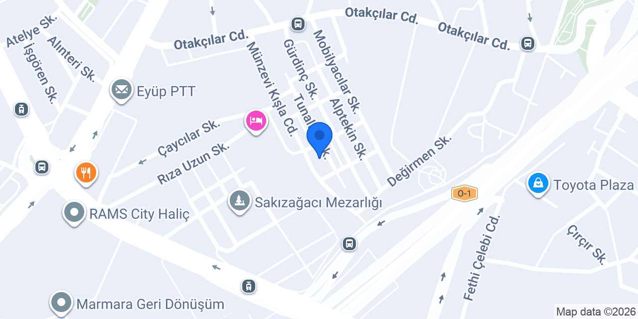 Esgin Mobilya konumu