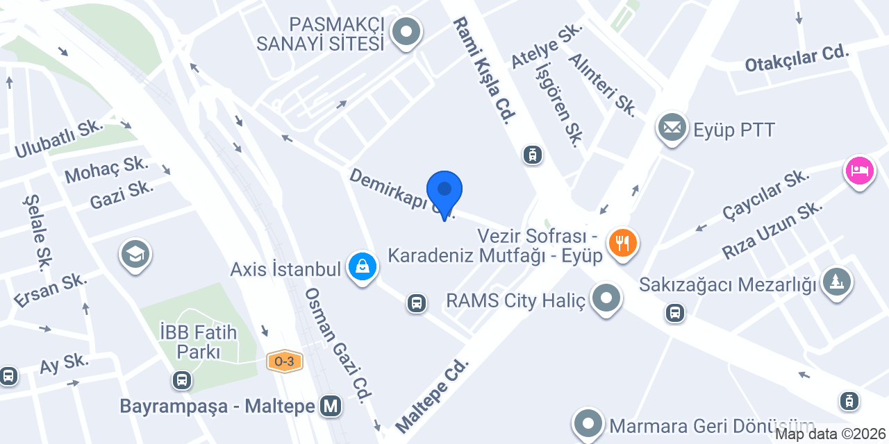 Öz Adana Kebapçısı konumu