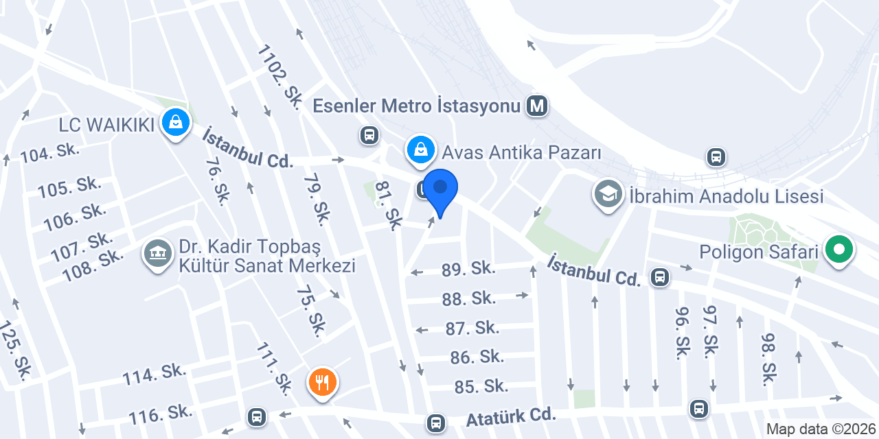 AKDENİZ MOBİLYA DEKOR konumu