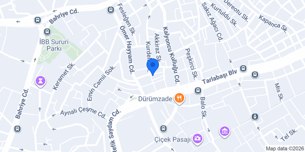 Boss Erkek kuaförü konumu