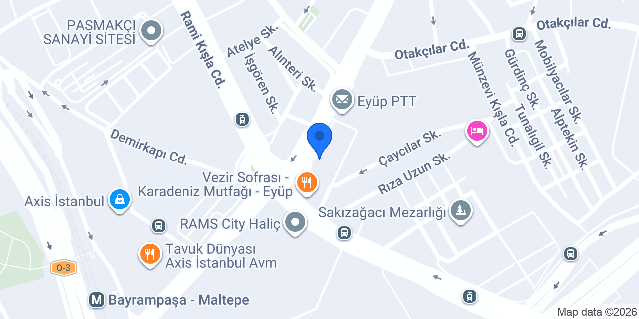 ANAPALI OTOMOTİV konumu